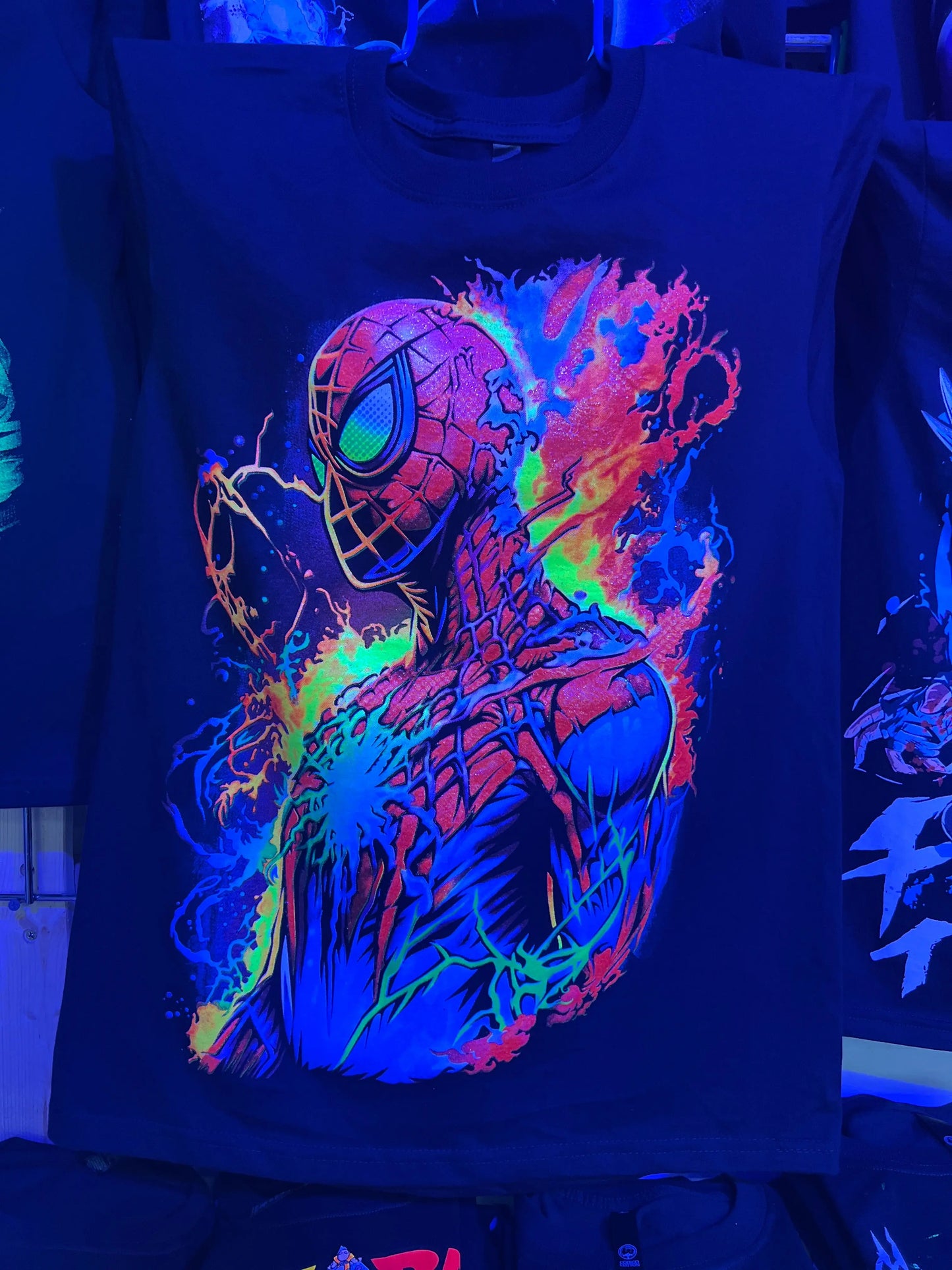 Neon spider-man Alebrijes T-shits Alebrijes T-shits
