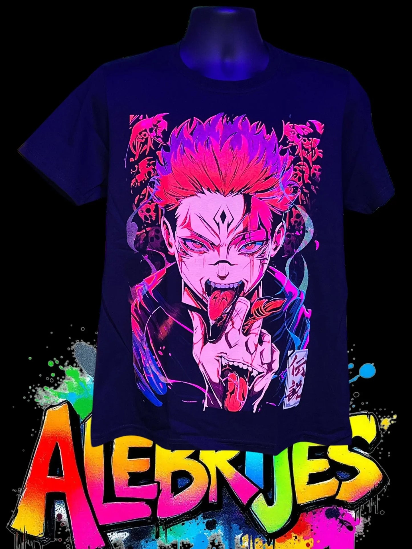 Yuji Demon Alebrijes T-shits T-shirt Alebrijes T-shits