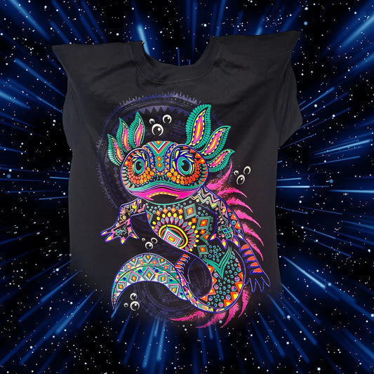 Axolotl/ Ajolote Alebrijes T-shits T-shirt Alebrijes T-shits