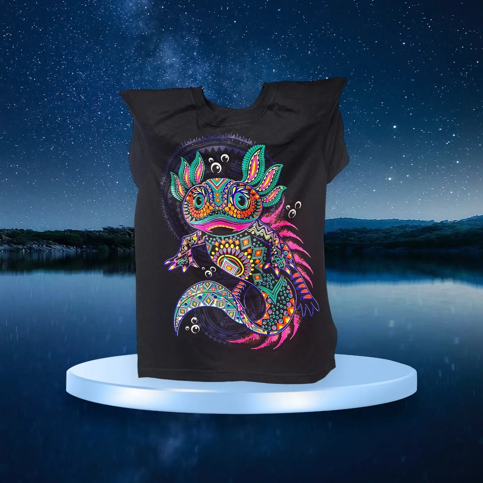 Axolotl/ Ajolote Alebrijes T-shits T-shirt Alebrijes T-shits