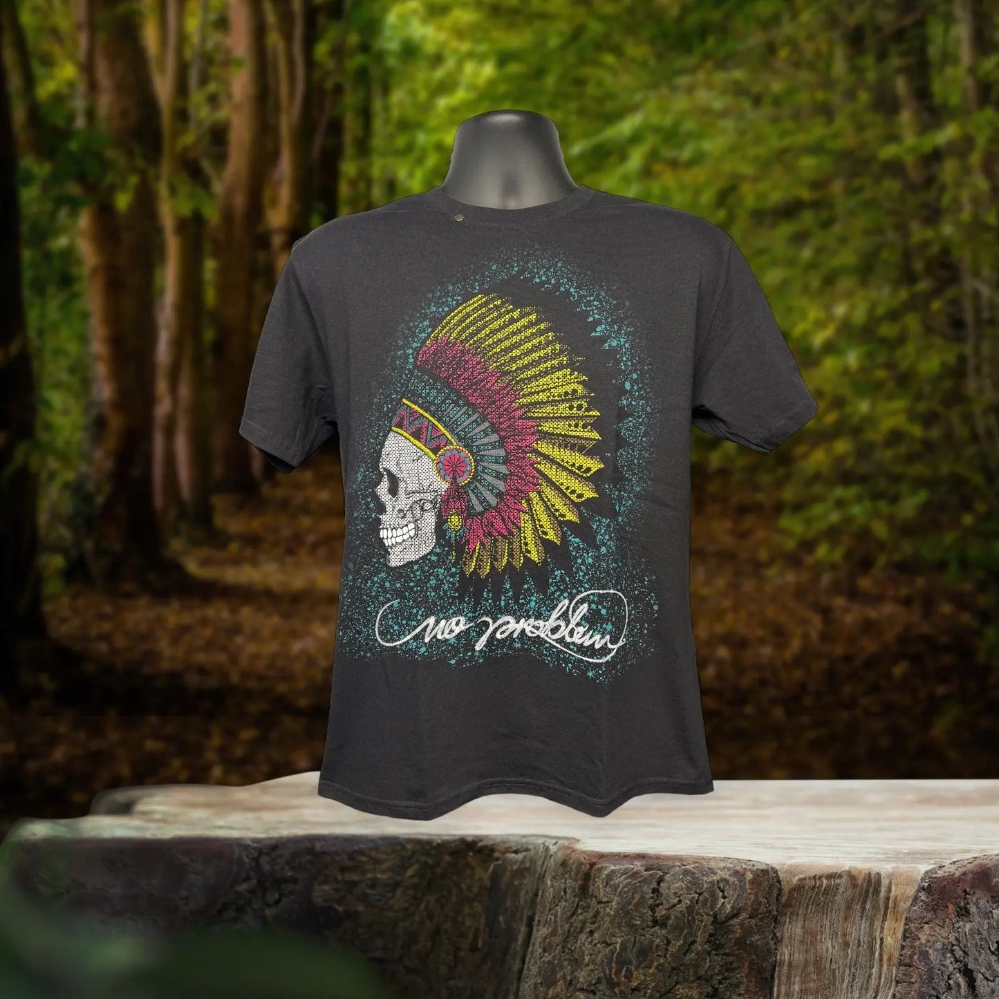 Apache Skull Alebrijes T-shits T-shirt Alebrijes T-shits