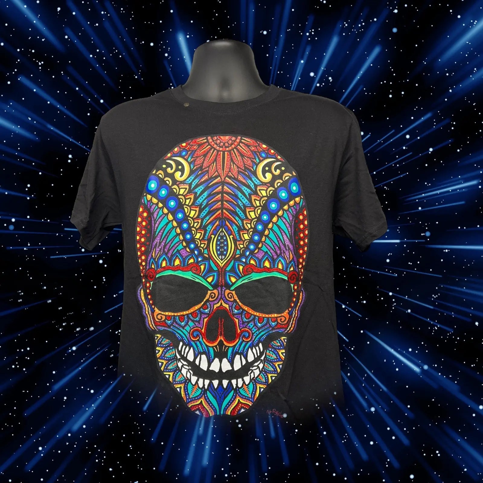 Color Skull Alebrijes T-shits T-shirt Alebrijes T-shits