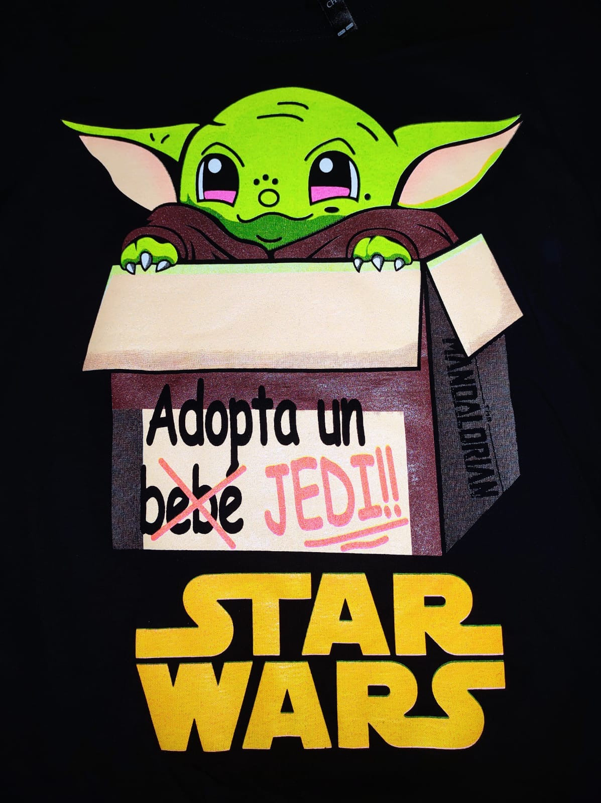 Jedi Baby Yoda Alebrijes T-shits T-shirt Alebrijes T-shits