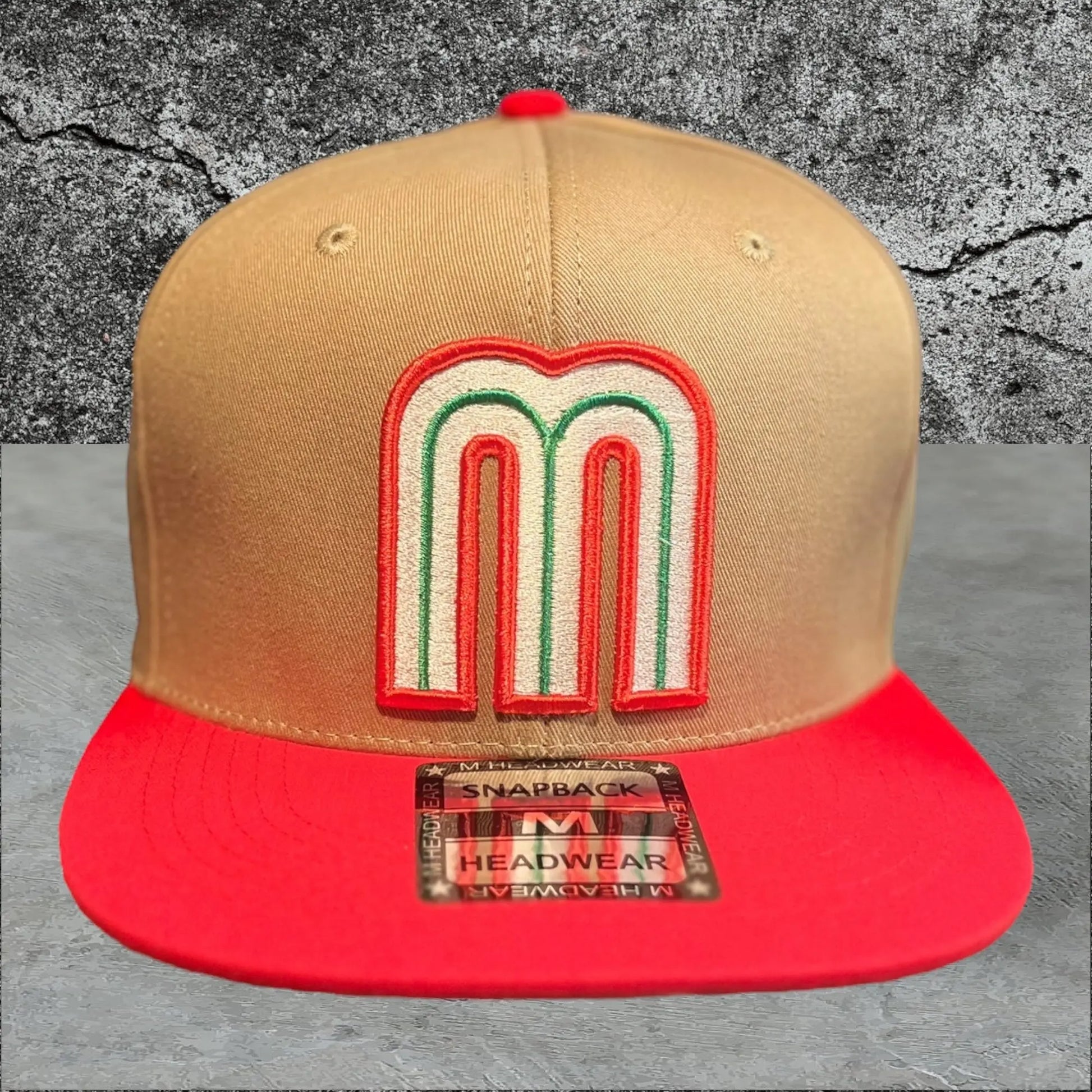 Khaki Mexico Hat Alebrijes T-shits