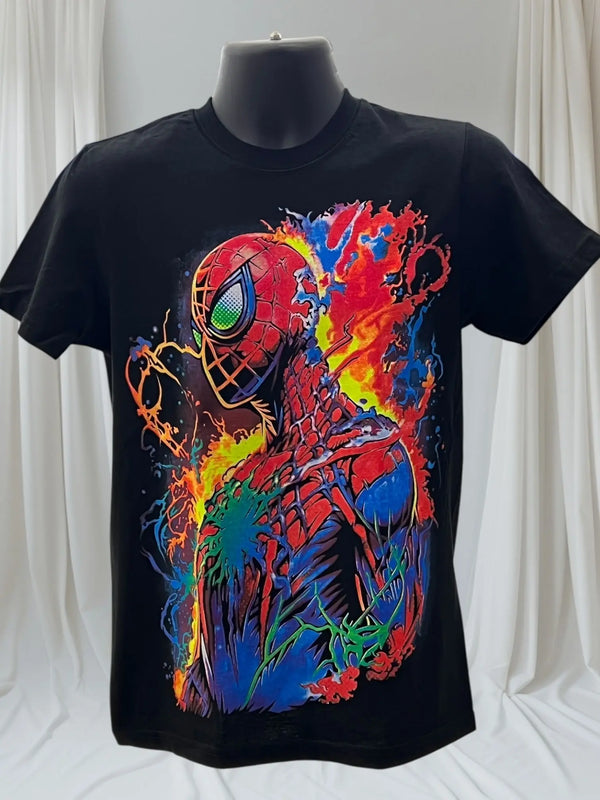 Neon spider-man Alebrijes T-shits T-shirt Alebrijes T-shits