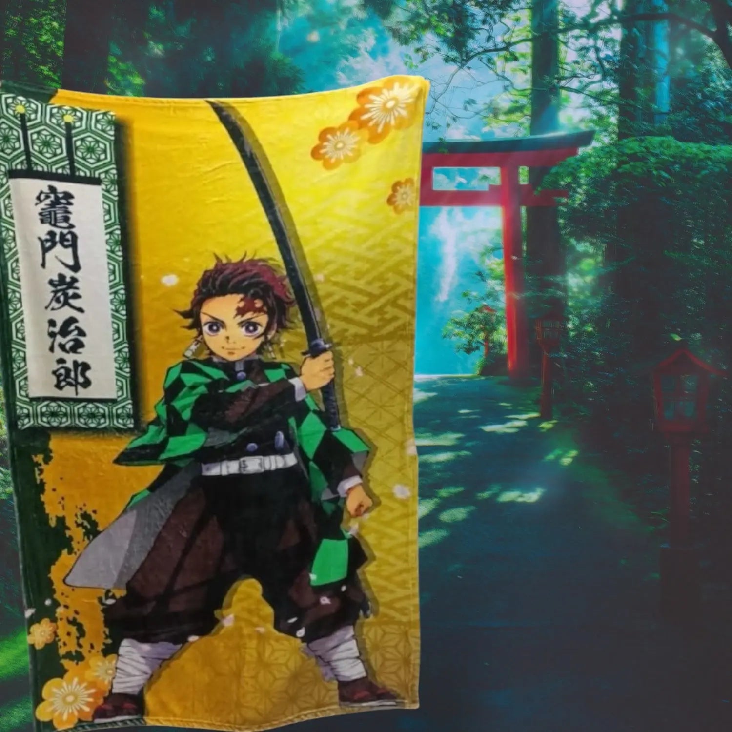 Tanjiro Throw Blanket for Cozy Comfort Alebrijes T-shits Throw blanket Alebrijes T-shits