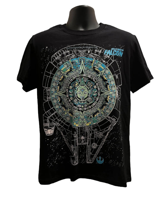 aztec millennium Falcon Alebrijes T-shits T-shirt Alebrijes T-shits