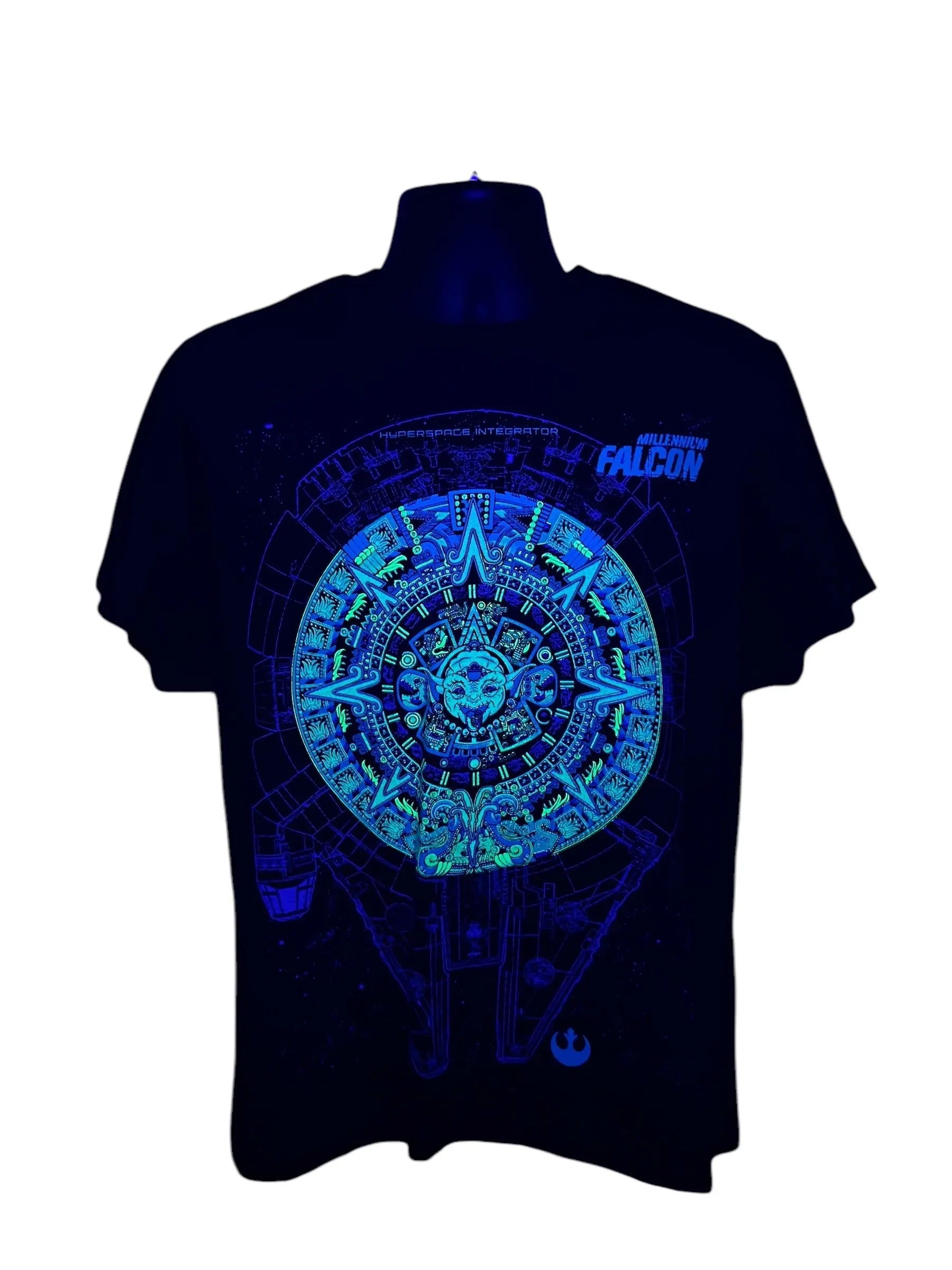 aztec millennium Falcon Alebrijes T-shits T-shirt Alebrijes T-shits